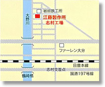 レーザ志村工場　地図